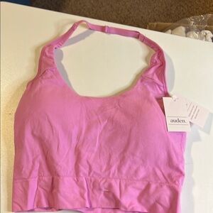 Auden Light Pink Halter Bralette